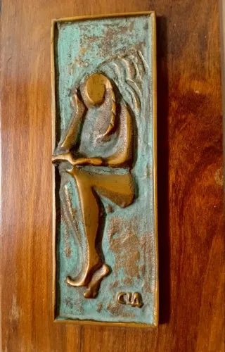 Escultura em bronze Claudia H. Stern