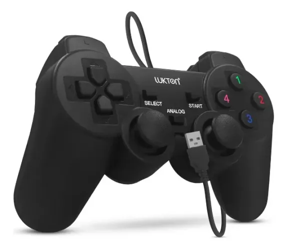 Controle Joystick Usb Analógico Para Computador Notebook Ps2