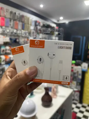 Fone de Ouvido Lightning Intra-Auricular H'MASTON EJ120