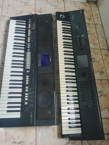  teclado Yamaha e  korg aceito trocas funcionando 100%