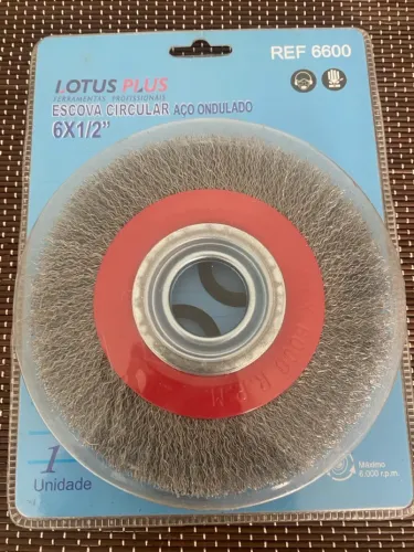 ESCOVA CIRCULAR DE ACO