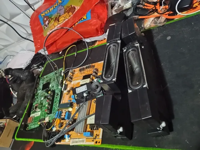 Placas da tv Samsung UN48J5300ag todas as placas da foto