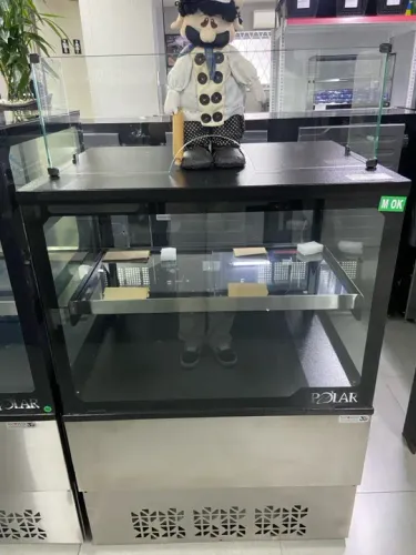 NBCX-80I VITRINE CAIXA GOURMET INOX 0,80M - POLAR