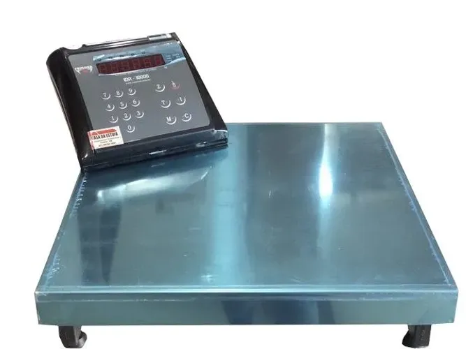 Balança Digital Ramuza 500kg plataforma 60x60