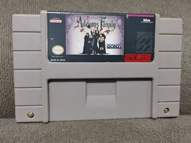 Cartucho Addams Family Snes - Paralelo