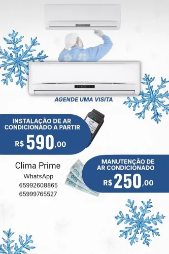 Instalação e Manutenção de Ar Condicionado - Clima Prime