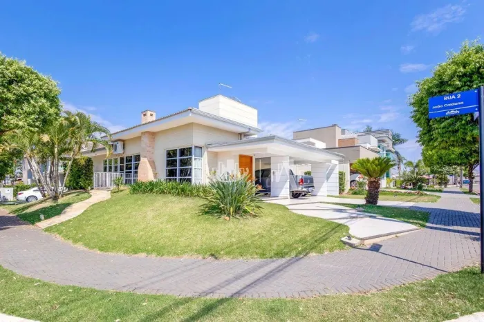 Casa com 3 quartos para alugar, 199 m² por R$ 6.963/mês - Condomínio Havana - Londrina/PR