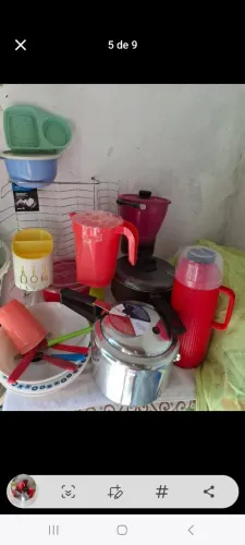 Vendo estas vasilhas. Por 160 reais.