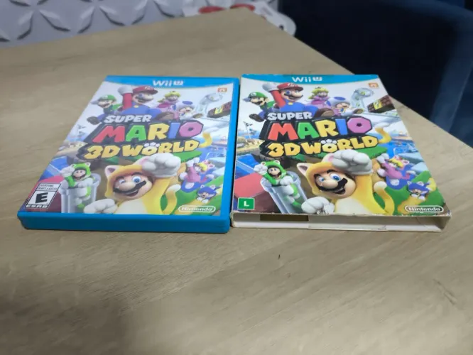 Jogo Super Mario 3D Word Nintendo Wii U original com luva