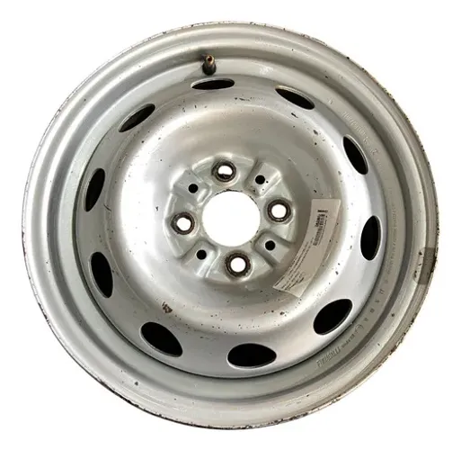 Roda Ferro Aro 14 Fiat Strada 2013 A 2020 Prateado