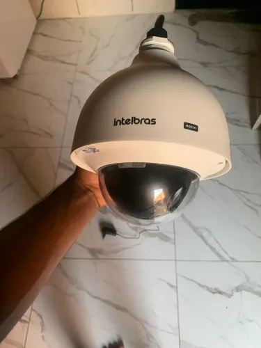 Câmera Speed Dome Intelbras Hdcvi Vhd 5220 Sd Full Hd Cor Branco