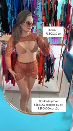 Biquíni e Saída de Praia -