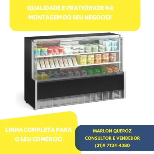 Balcão Refrigerado 1,75M Gelopar 127/220v Novo
