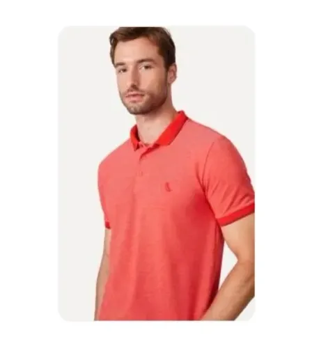 Camisa Polo Reserva Original Enxuto Friso One Vermelha Tamanho P - Praticamente Nova