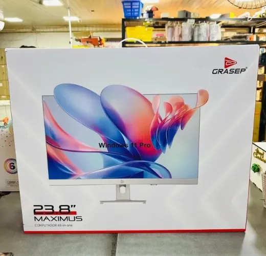 Computador All In One Grasep Maximus 23.8" Full HD - Windows 11 Pro - Novo