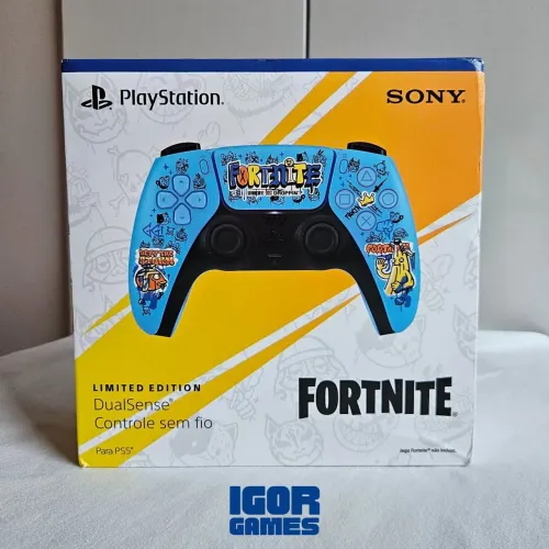 Controle DualSense Fortnite PS5 - NOVO E LACRADO