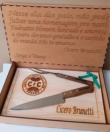 Kit Churrasco Personalizado - Dia dos Pais