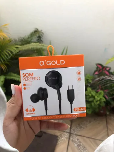 Fone De Ouvido Tipo C Com Microfone Akg Novo (3 meses de Garantia)