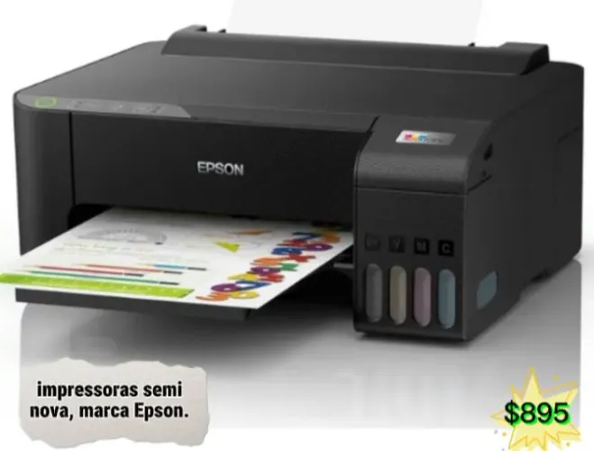 Impressora marca Epson semi nova