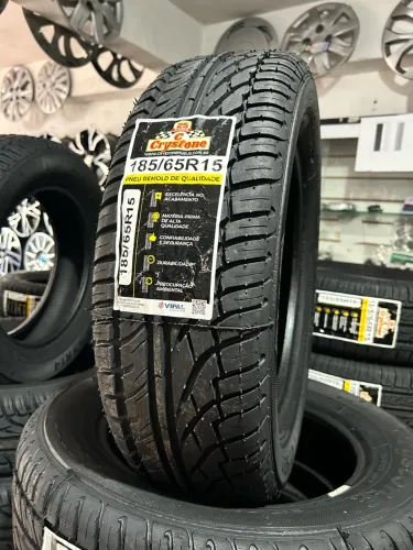 Pneu Remold 185/65R15 Crystone - Qualidade e Segurança