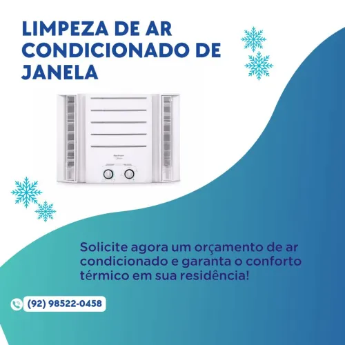 Limpeza de Ar Condicionado de Janela.