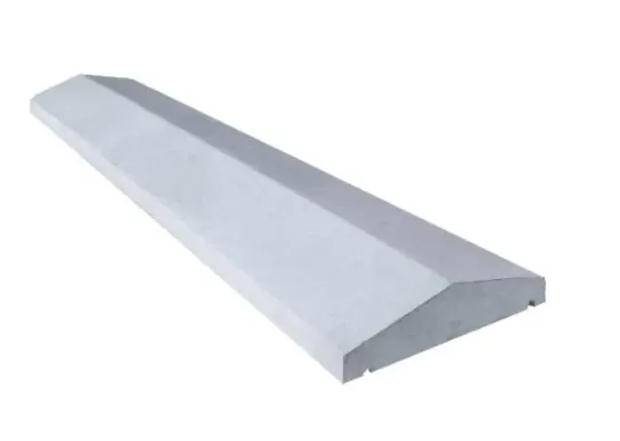 Chapéu de muro / pingadeira 40 x 100 cm - 12 unidades. 