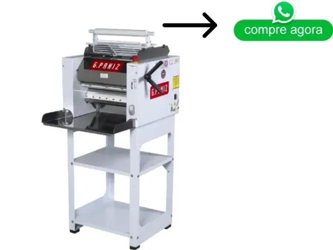 Cilindro de Massas para Padaria e Confeitaria G.Paniz 7KG