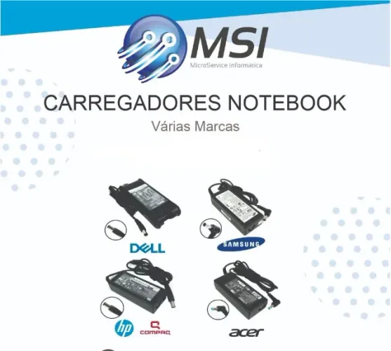 carregadores de notebook