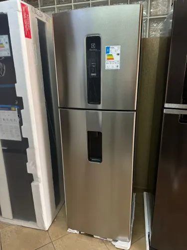 Geladeira Electrolux 409L Inox IW46S