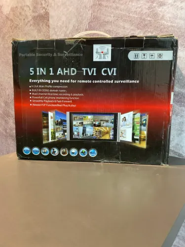 Gravador de vídeo digital (DVR) híbrido "5 em 1 AHD TVI CVI" para sistemas de segurança