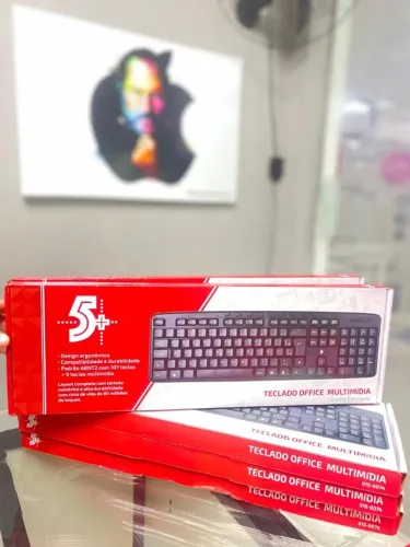 TECLADO OFFICE MULTIMÍDIA