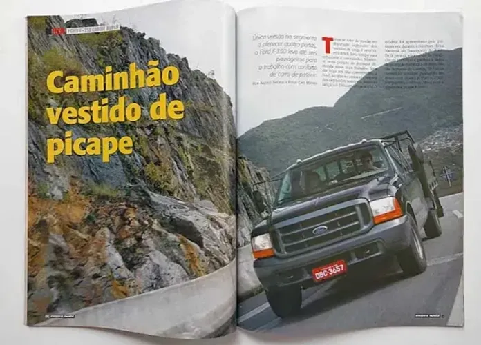 Ford F-350 - Revista Transporte Mundial com teste