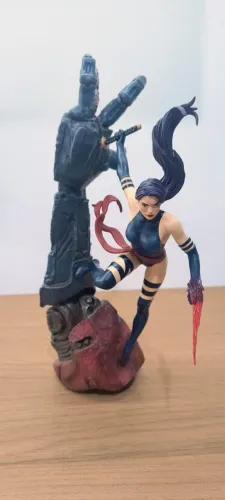 Estátua Psylocke 1/10 - Iron Studios