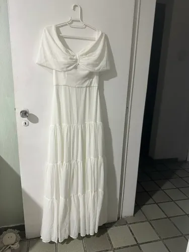 Vestido Branco novo maravilhoso
