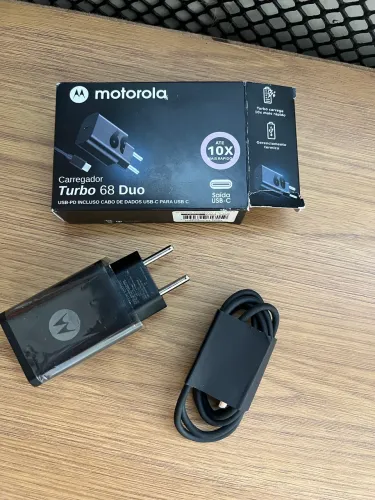 Carregador TURBO 68W USB-C e CABO USB-C TIPO-C