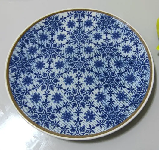 Prato Cerâmica para Decoração