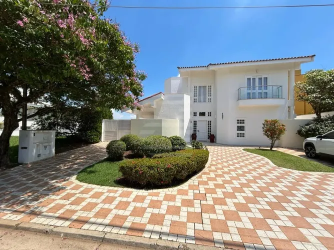 Casa para Locação em Alphaville Campinas, 446m², mobiliada, 4 suites, 7 vagas