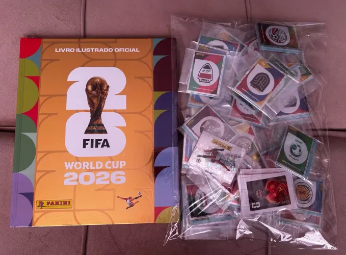 Álbum copa do mundo 2026 completo