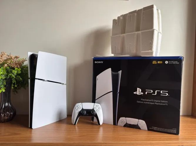 PS5 SLIM EDITION 4K 1 TERA ULRA NA CAIXA