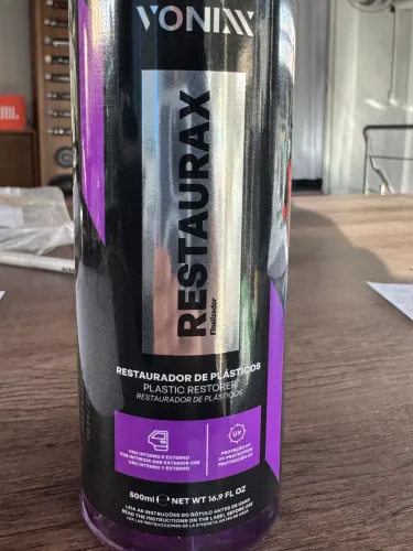 Vonixx restaurax restaurador de plásticos interno e externo na promoção só 59,00