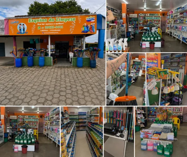 Vendo loja de produtos de limpeza 