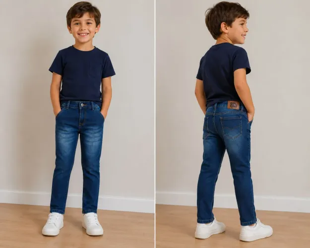 Calça jeans infantil