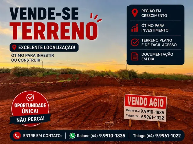 Terreno Jardim dos Ipês, Jataí - GO