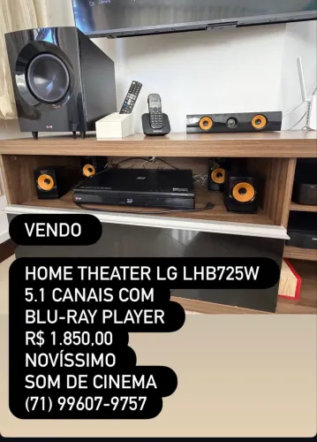 Home theather LG blu ray