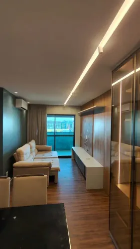 aluguel totalmente mobiliado alto padrao com 2 quartos em Jatiúca - Maceió - AL