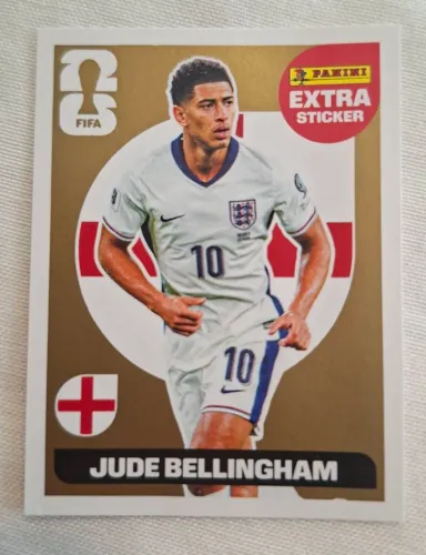 Vendo/Troco: Figurinha Legend Ouro (Gold) - Jude Bellingham - Copa 2026