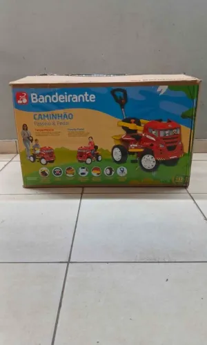 Caminhão Pedal Bandeirante (NOVO NA CAIXA)