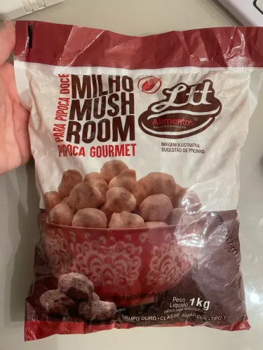 Milho para Pipoca Gourmet - Mushroom 1kg