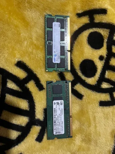 Kit 2 Memórias RAM para Notebook 4GB + 4GB (8GB Total)