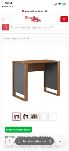 Mesa para computador